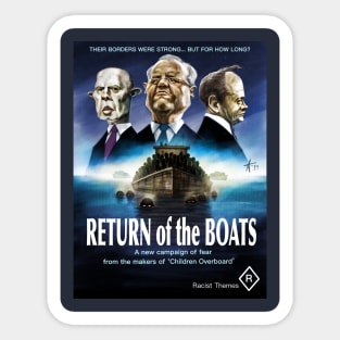 Return of the Boats Sticker